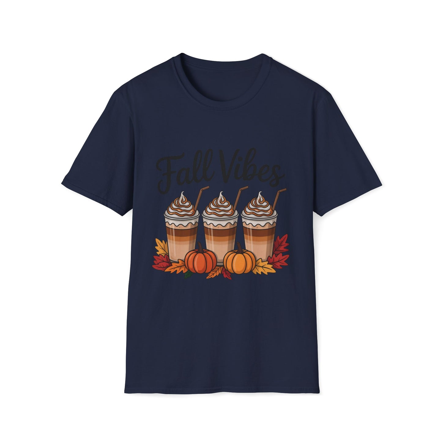 Fall Vibes Unisex T-Shirt, Pumpkin Spice Lover Tee