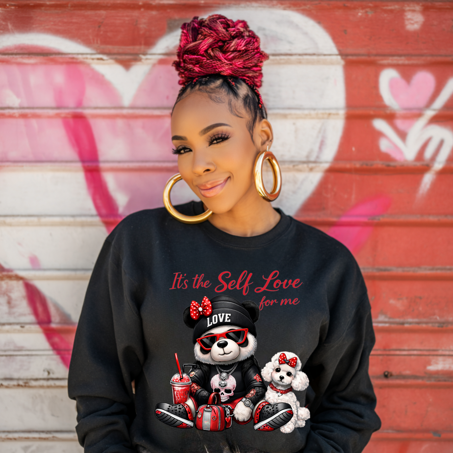 Bear with Attitude Crew Neck