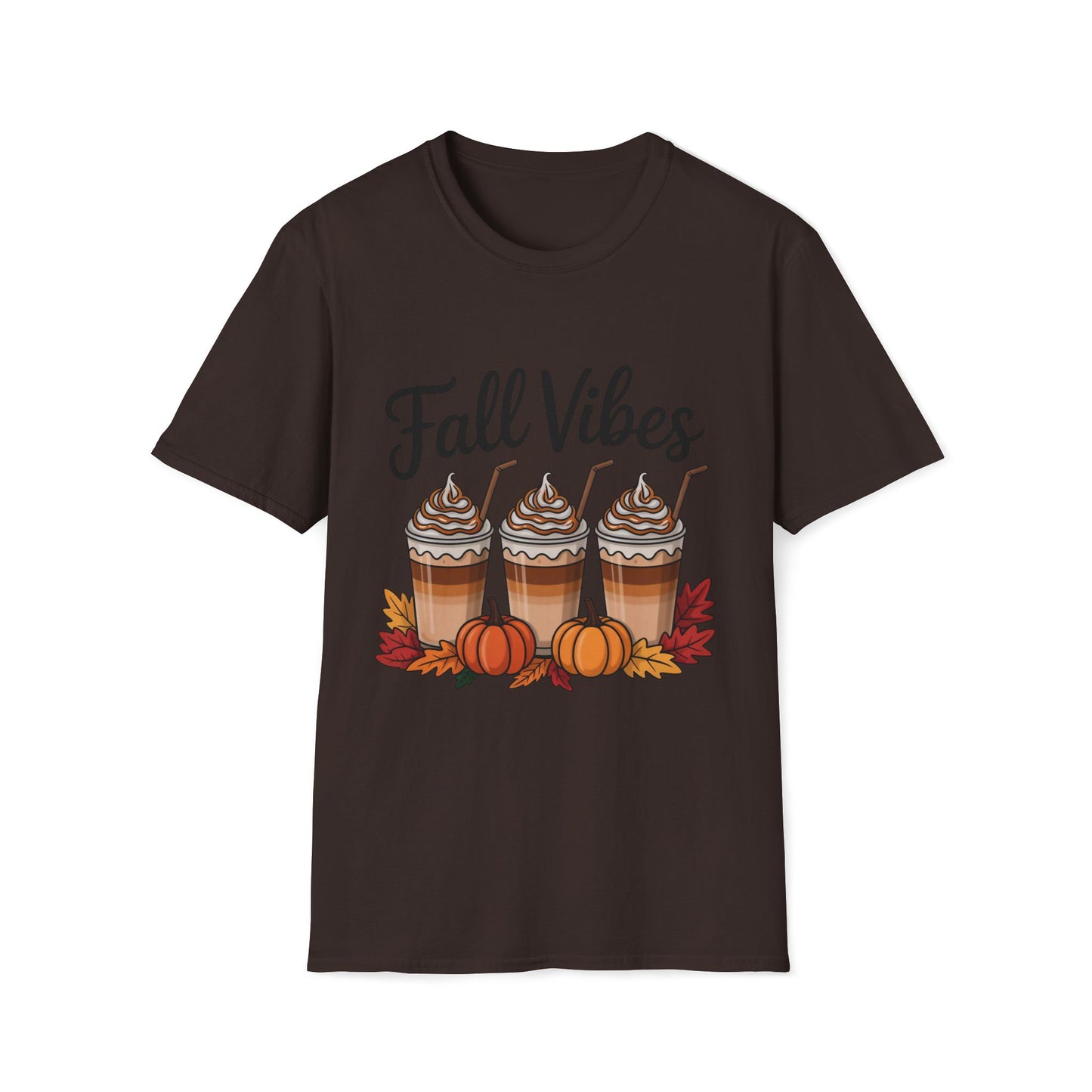 Fall Vibes Unisex T-Shirt, Pumpkin Spice Lover Tee