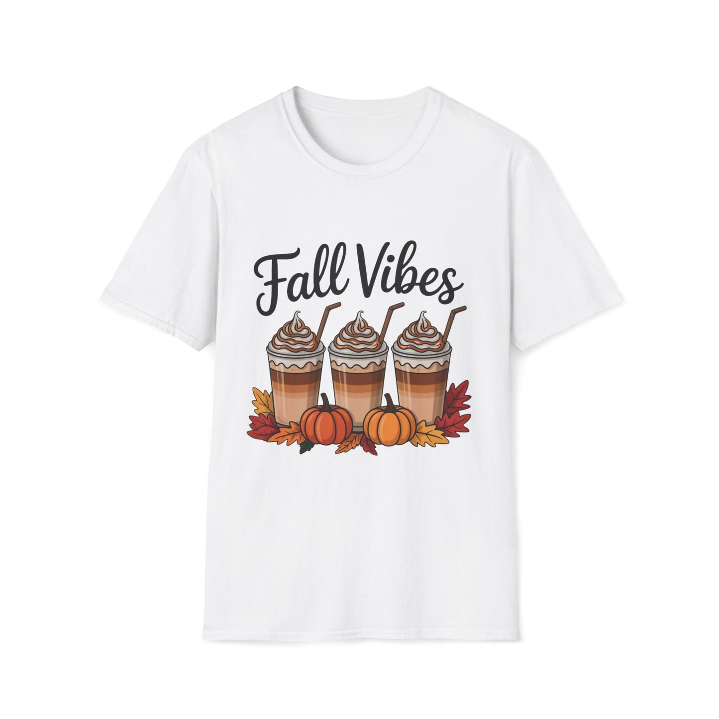 Fall Vibes Unisex T-Shirt, Pumpkin Spice Lover Tee
