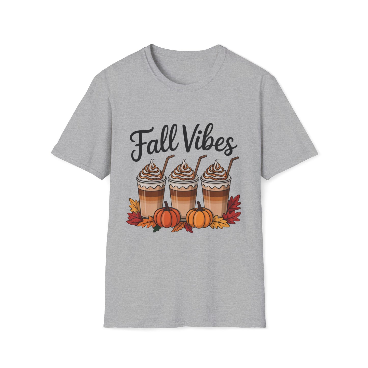Fall Vibes Unisex T-Shirt, Pumpkin Spice Lover Tee