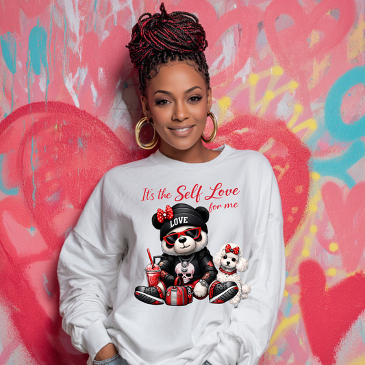 Bear with Attitude Crew Neck