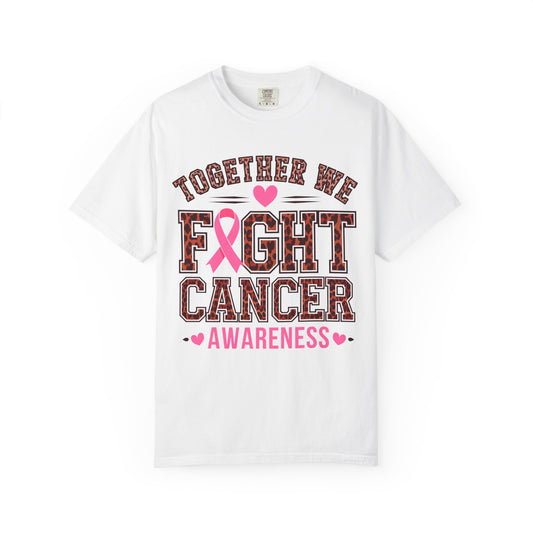 Unisex Cancer Support T-Shirt, Breast Cancer Awareness