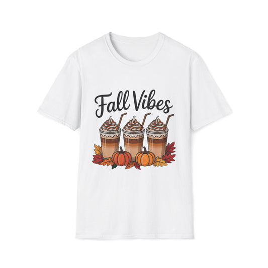 Fall Vibes Unisex T-Shirt, Pumpkin Spice Lover Tee