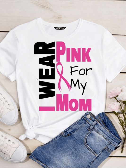 Pink Ribbon Awareness T-Shirt | Thoughtful Gift for Mom | Comfortable Unisex Tee | Perfect for Breast Cancer Awareness Month, Mother's [...]