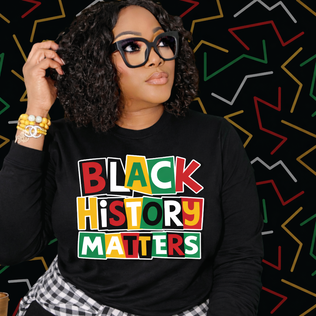 Black History Matters Statement Tee